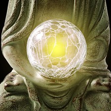 32cm Solar Power Buddha Light