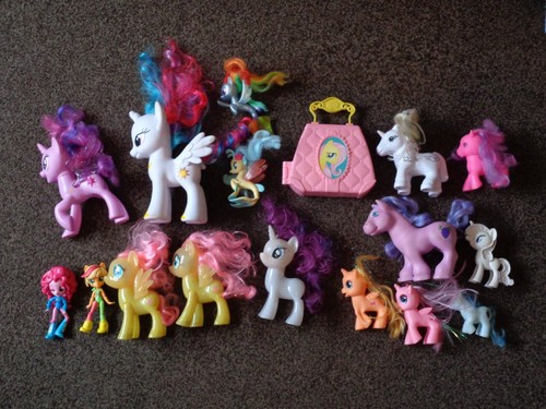 Little pony toys - my,