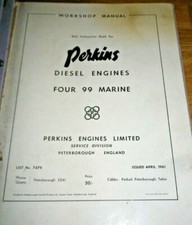 PERKINS FOUR 99 MARINE DIESEL