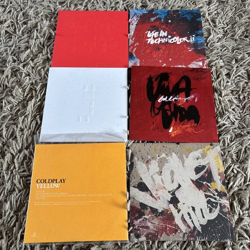 Coldplay rare promo cds - coldplay,