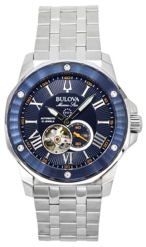 Bulova marine star blue - bulova,