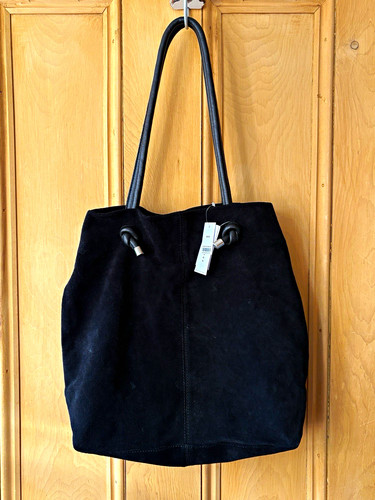Topshop suede shoulder bag - topshop,