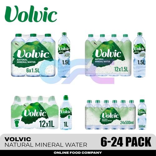 Volvic natural mineral water - volvic,