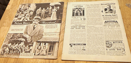 Vintage picture show - picture, magazine
