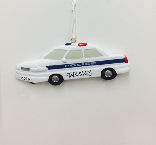 Police car personalized - police,