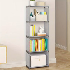 4 Cubes Modern Book Shelves Storage Shelf Bookcase Display Unit Stand Organizer