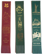 Leather Bookmark Lindisfarne Castle Holy Island National Trust Northumberland