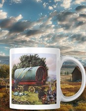 Gypsy Wagon  Art Work Mug