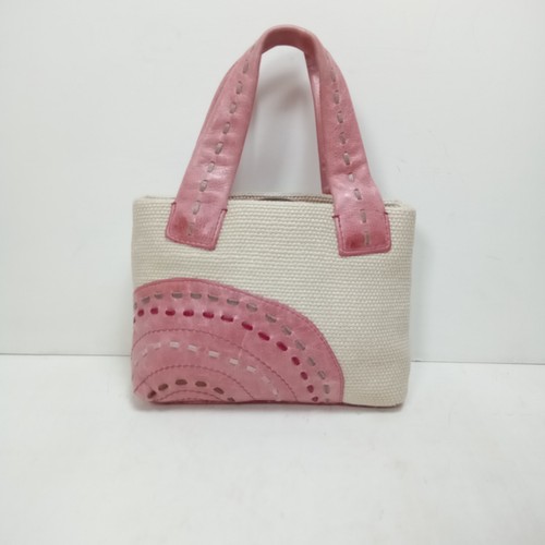 Radley pink leather trim small - radley,