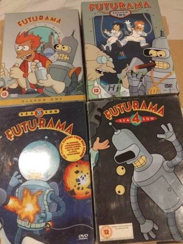 Futurama dvd box sets season - futurama,
