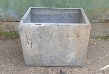 Large Rivetted Galvanised Water Tank Planter Ideal For Bay Tree etc