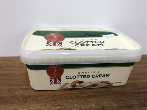 English clotted cream - english,