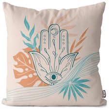 Yoga Floral Hamsa Mandala Pillowcase Summer Ethnic Native American Decoration Manda