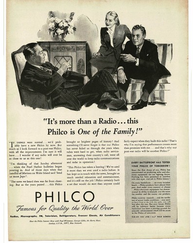 1945 philco floor console - 1945,