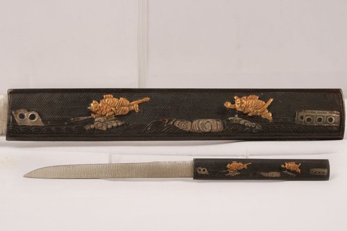 Edo japan antique iron battle - antique,