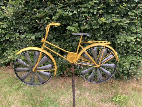 Metal wind spinner bicycle - wind,