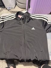 Boys 13-14yeara Adidas Zip Up Jacket