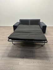 Holme Fabric 2 Seater Sofa Bed – Charcoal