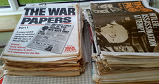 The WAR PAPERS WW2 - BUNDLE  OF 85  BETWEEN ISSUES 1 - 90  COLLECTION