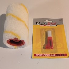 AccuBrush MX2 Paint Edger Edging System Refills Roller + Edge Brush - NEW