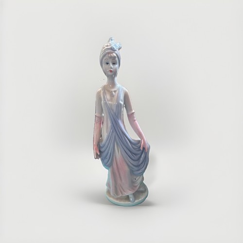 Porcelain vintage lady - porcelain,