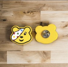 Pudsey Bear Pin Badge – £1 Donated to Children in Need for Every Purchase