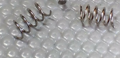 Seiko pusher button spring - pusher,