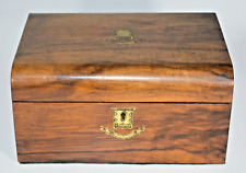 ANTIQUE SEWING WORK BOX with CONTENTS c1880