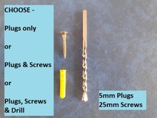 Wall Plugs Fixings - Choose