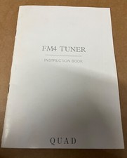 Quad fm4 tuner - tuner, instruction