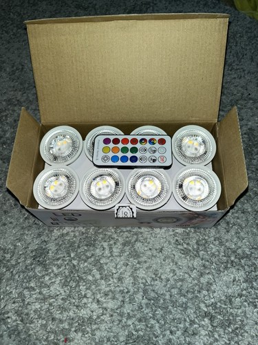 Gu10 led multicoloured multi - led,