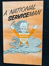 Original Lambretta A National Serviceman Advertising Campaign Leaflet