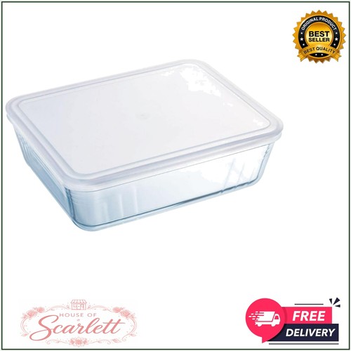 Pyrex rectangular dish with - rectangular,