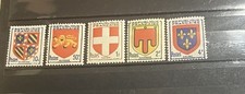 Old French Stamps Shields of