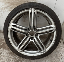 AUDI RS6 C6 X1 SINGLE 20" ALLOY WHEEL WITH TYRE 4F0601025DE
