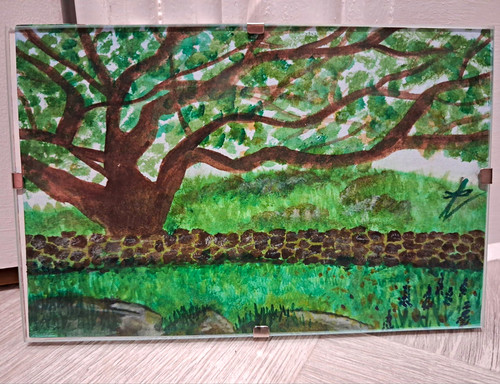 Hand painted barmouth - hand-painted,
