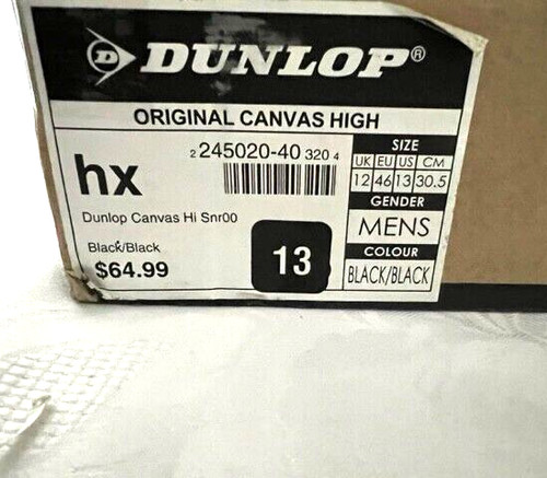 Dunlop new canvas high - dunlop,