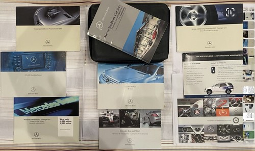 2007 mercedes benz manuals - mercedes, &