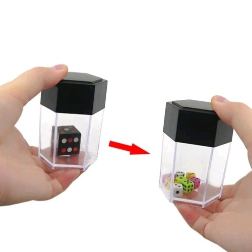 Exploding dice magic - magic, trick