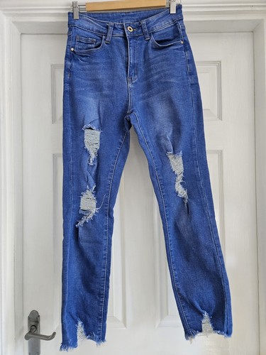 Size blue denim high waisted - size, high-waisted