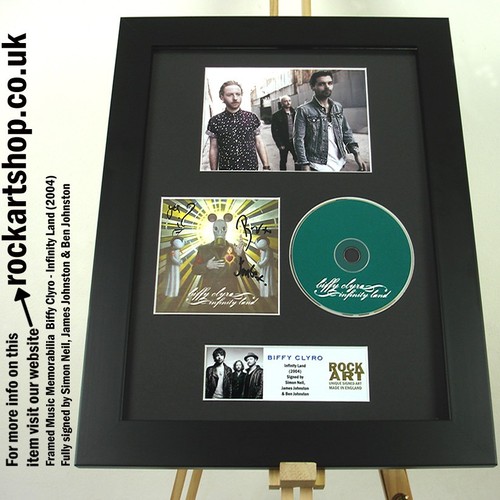 Biffy clyro signed simon - biffy, neil