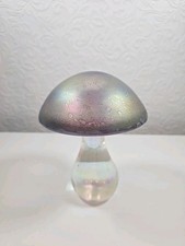 Heron Glass Mushroom Purple