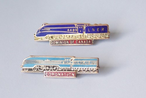 Vintage enamel locomotive - enamel,