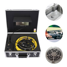 7” Sewer Pipe Inspection Drain Industrial Endoscope Video Camera DVR Wireeless