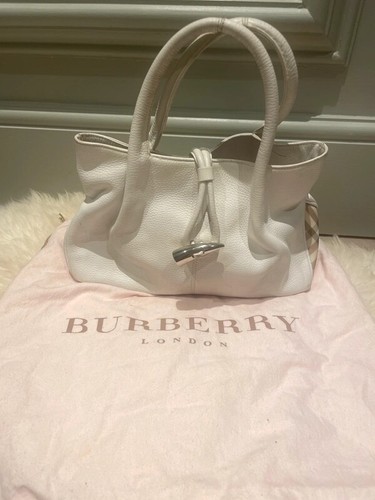 Burberry white silver nova - burberry,