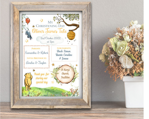 Winnie the pooh baptism - the,