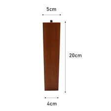4Pcs Oak Wood Furniture Legs