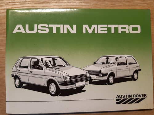 Austin metro handbook 1985 - 1985, akm