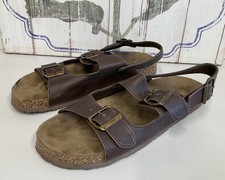 Urban Jacks Casual Buckle Fastening Gladiator Walking Sandals Brown Size Uk 9 43