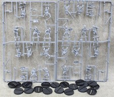 LOTR Isengard URUK HAI x20 on sprues with Bases unused MESBG GW 31989
